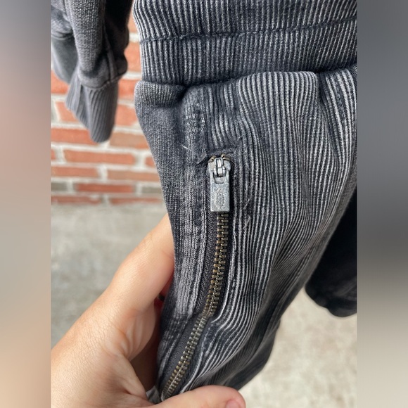 NWT Free People Movement|| Intercept Romper in Black Size Medium with pockets - Picture 5 of 10